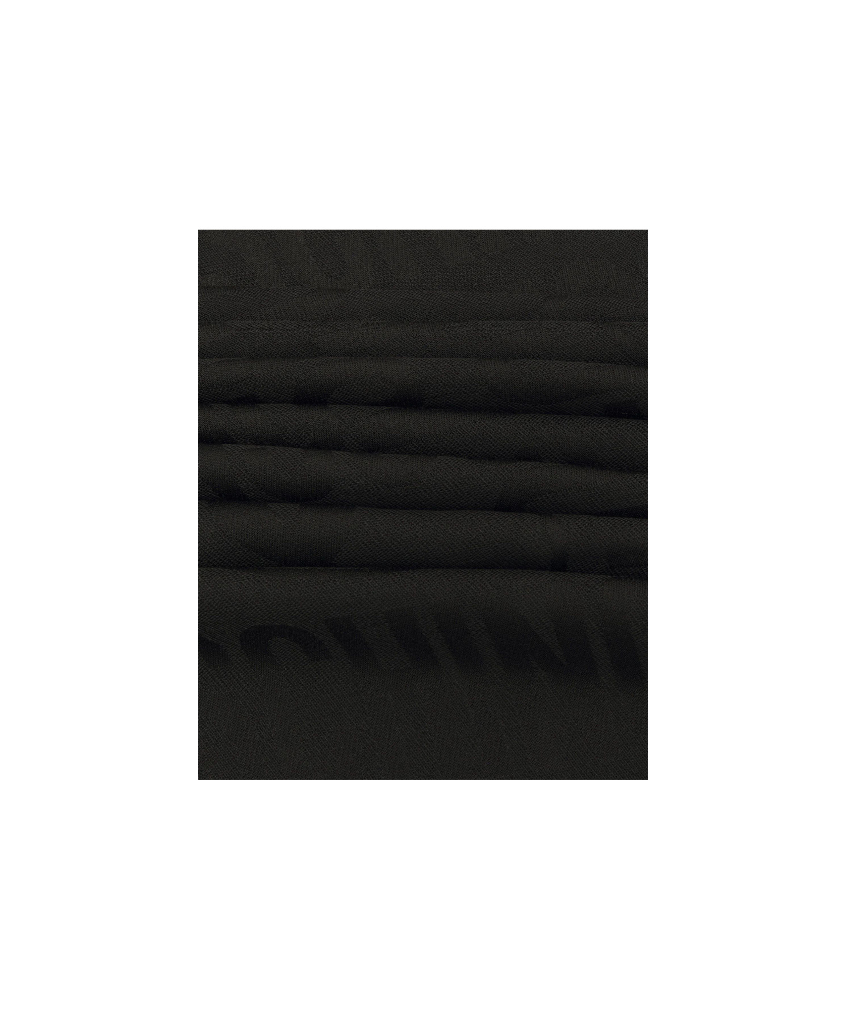 Moschino Rectangular Scarf In Black