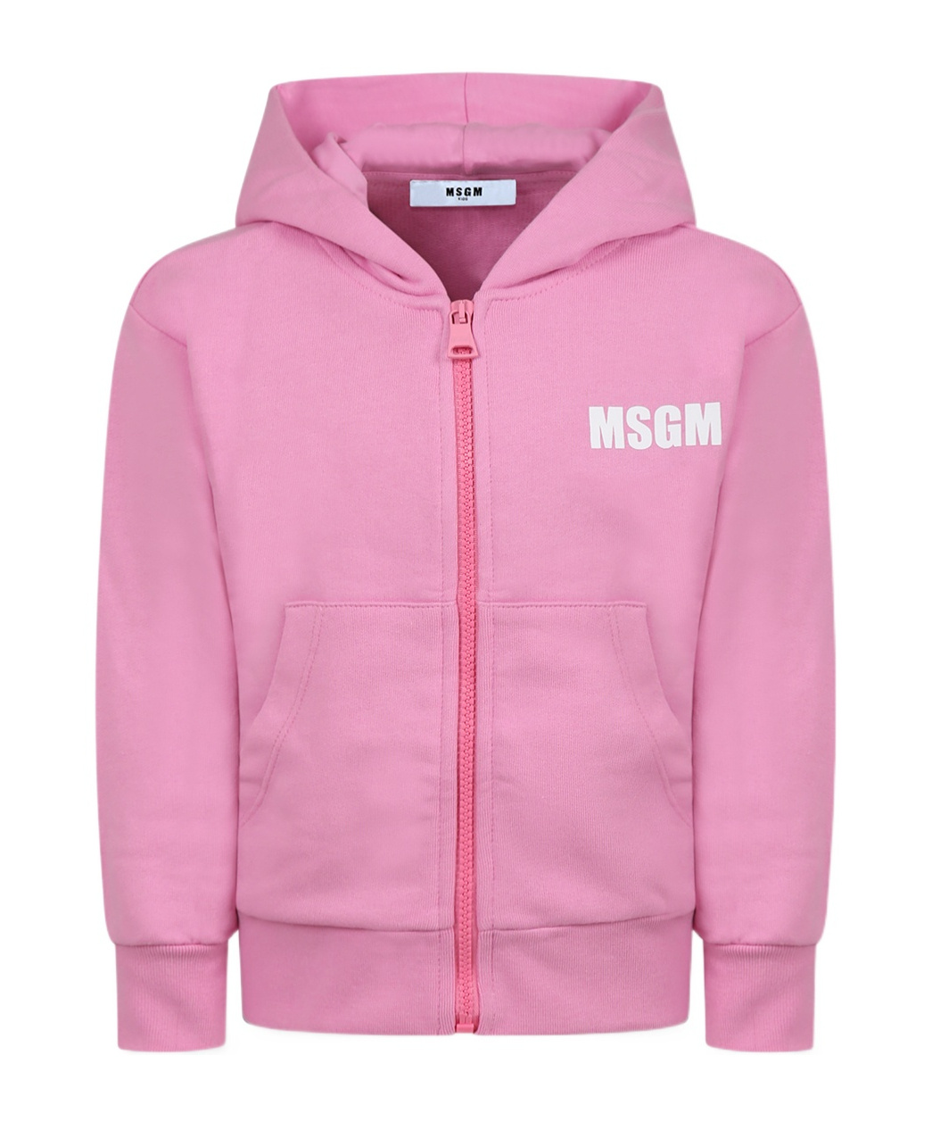Msgm Hooded Sweater In Pink