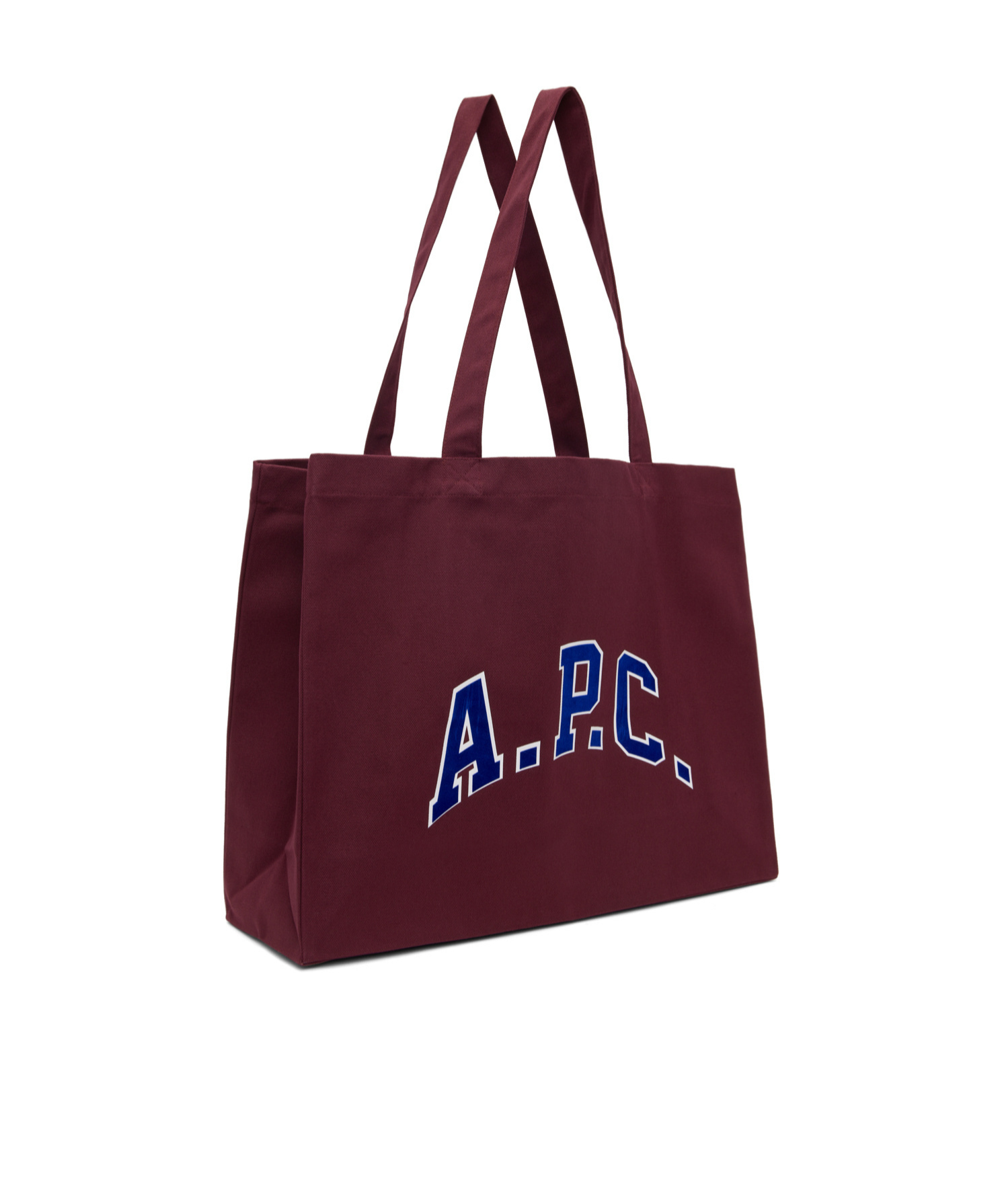 Apc Burgundy Shopping Diane University Tote In Red