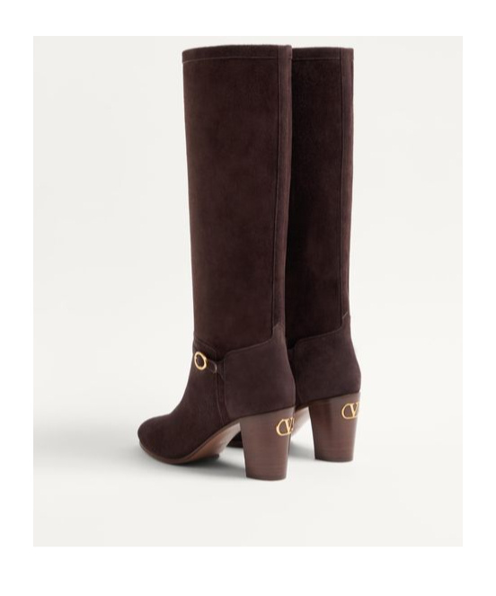 Valentino Vlogo Thigh Boots