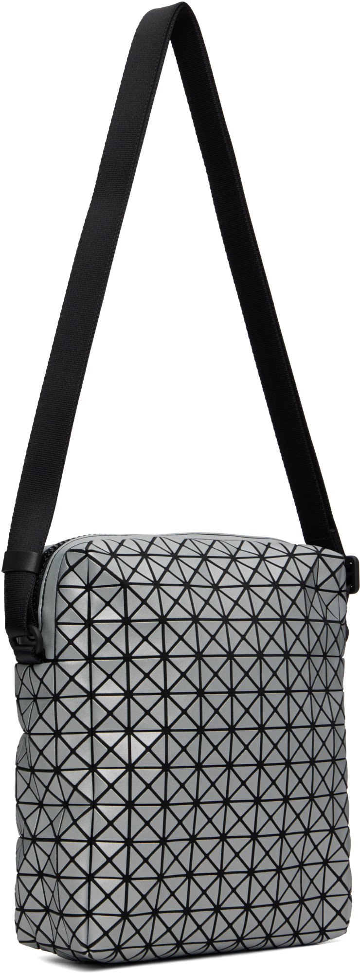 Bao Bao Issey Miyake Voyager Reflector Shoulder Bag In Gray