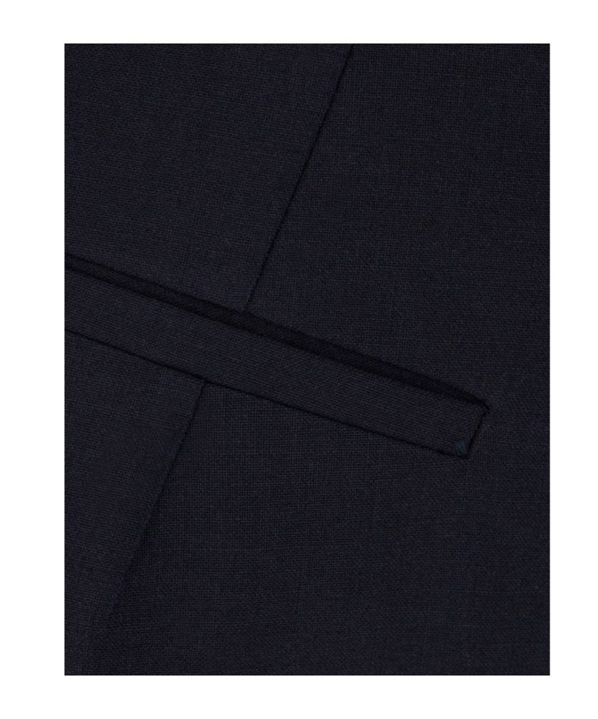 Panicale Belt Loop Casual Pants In Black