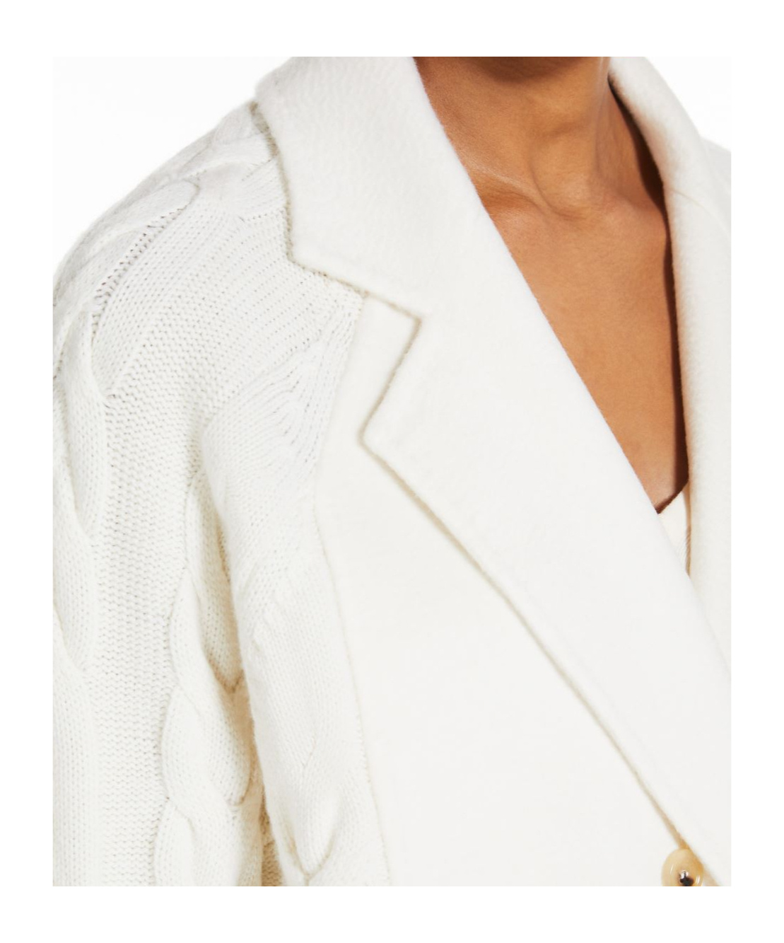 MAX MARA MAX MARA MICIO DOUBLE-BREASTED CABLE-KNIT CARDIGAN 