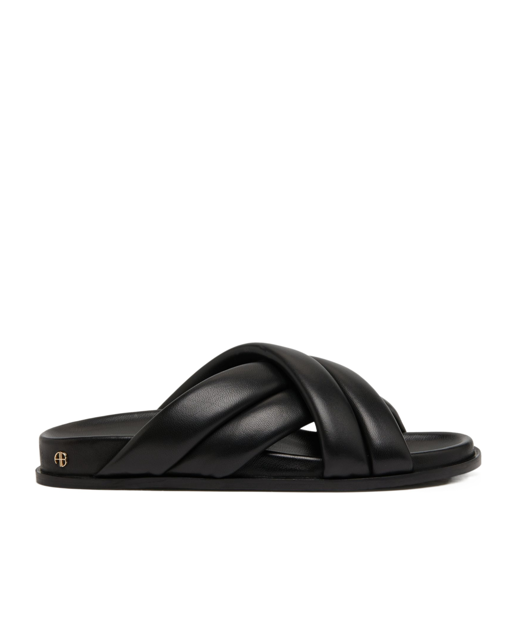 ANINE BING ROUND TOE SLIPPERS