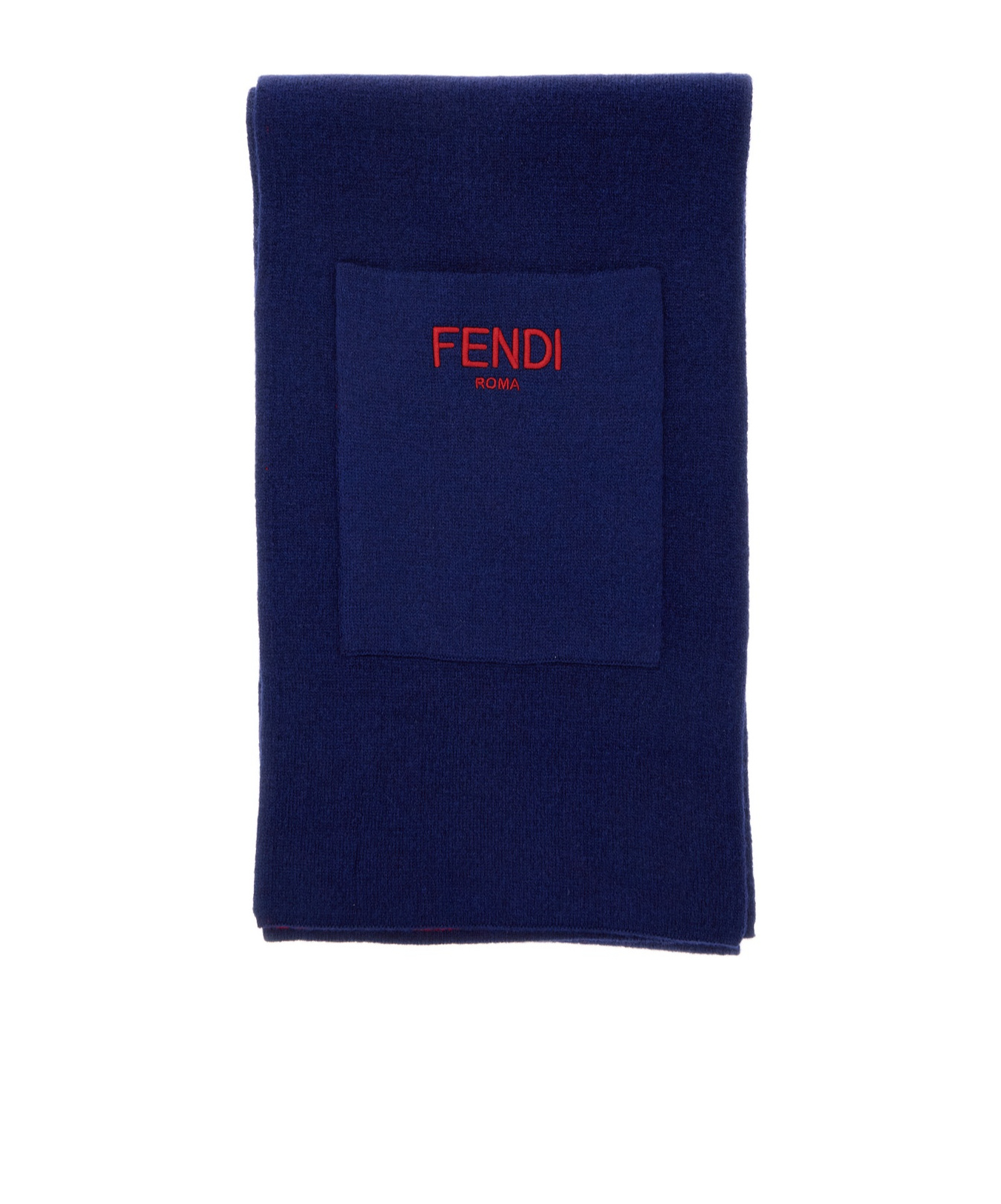 Fendi Reversible Scarf In Brown