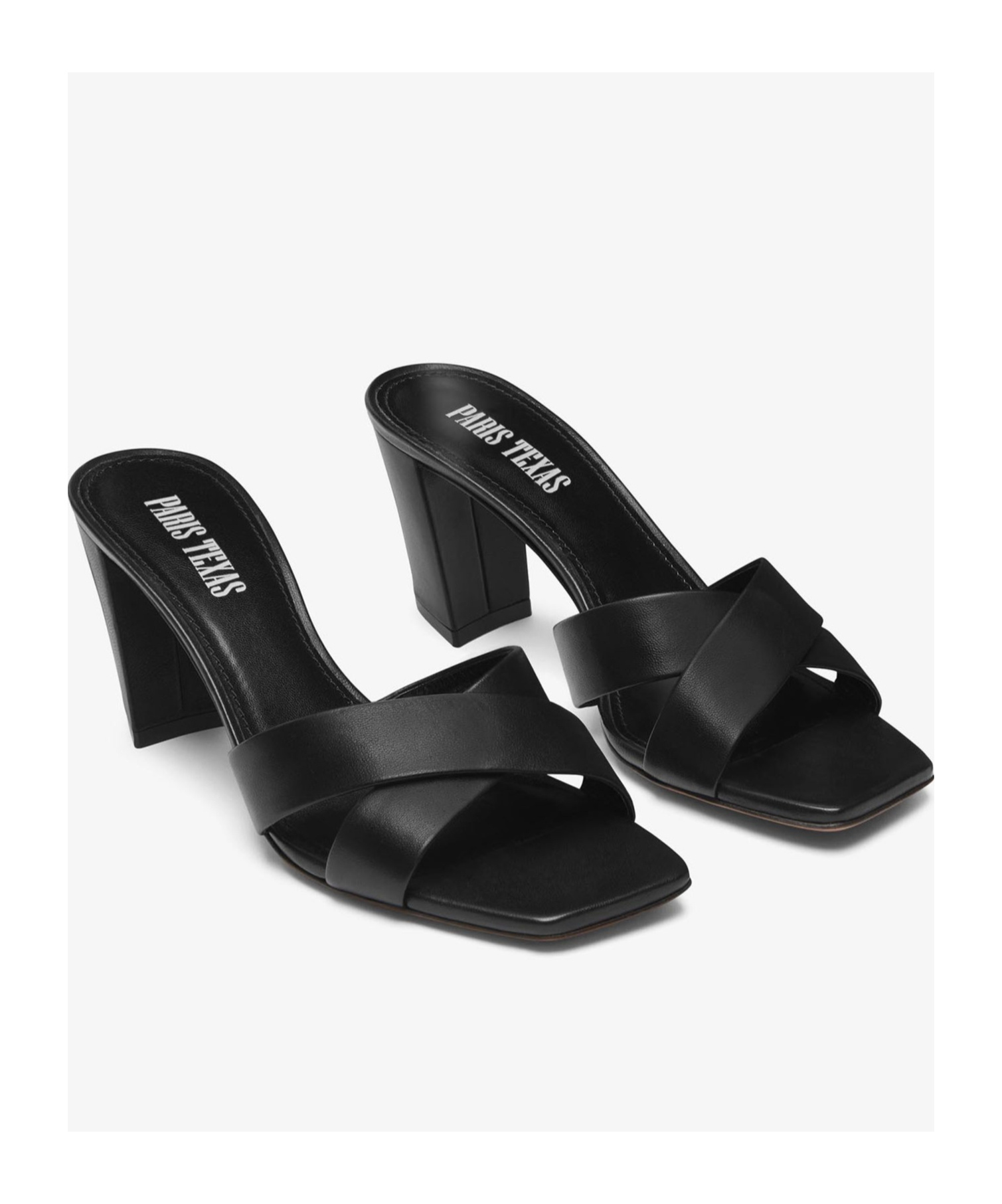 Shop Paris Texas 70mm Dafne Mules In Black
