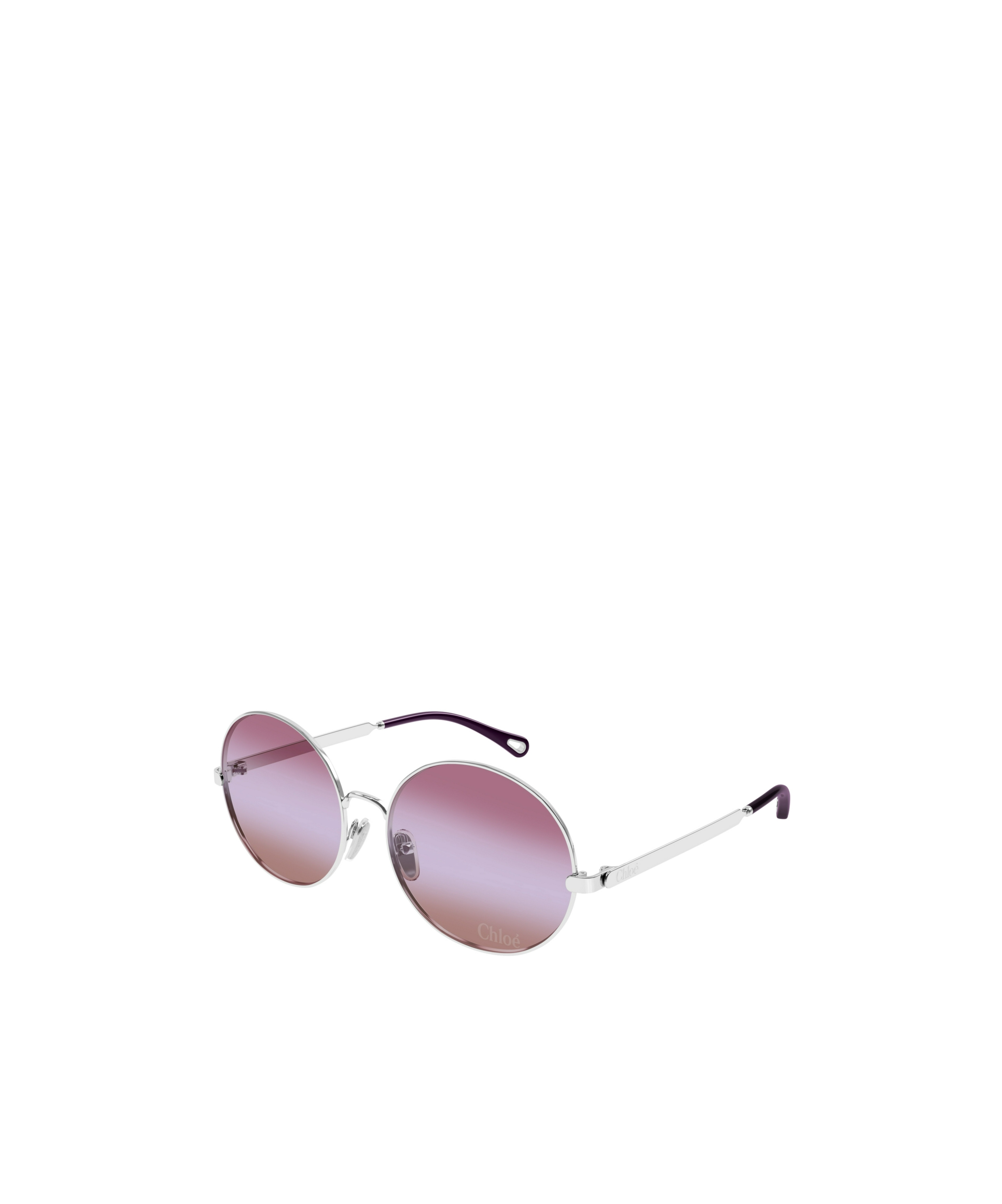 Chloé Eyewear Panthos Frame Sunglasses In Pink