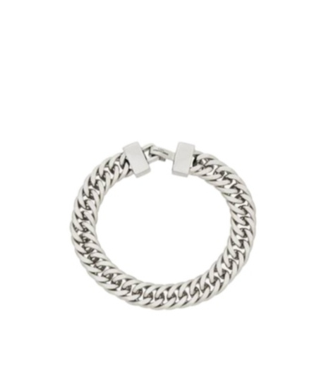 Saint Laurent Chain Bracelet In Gray