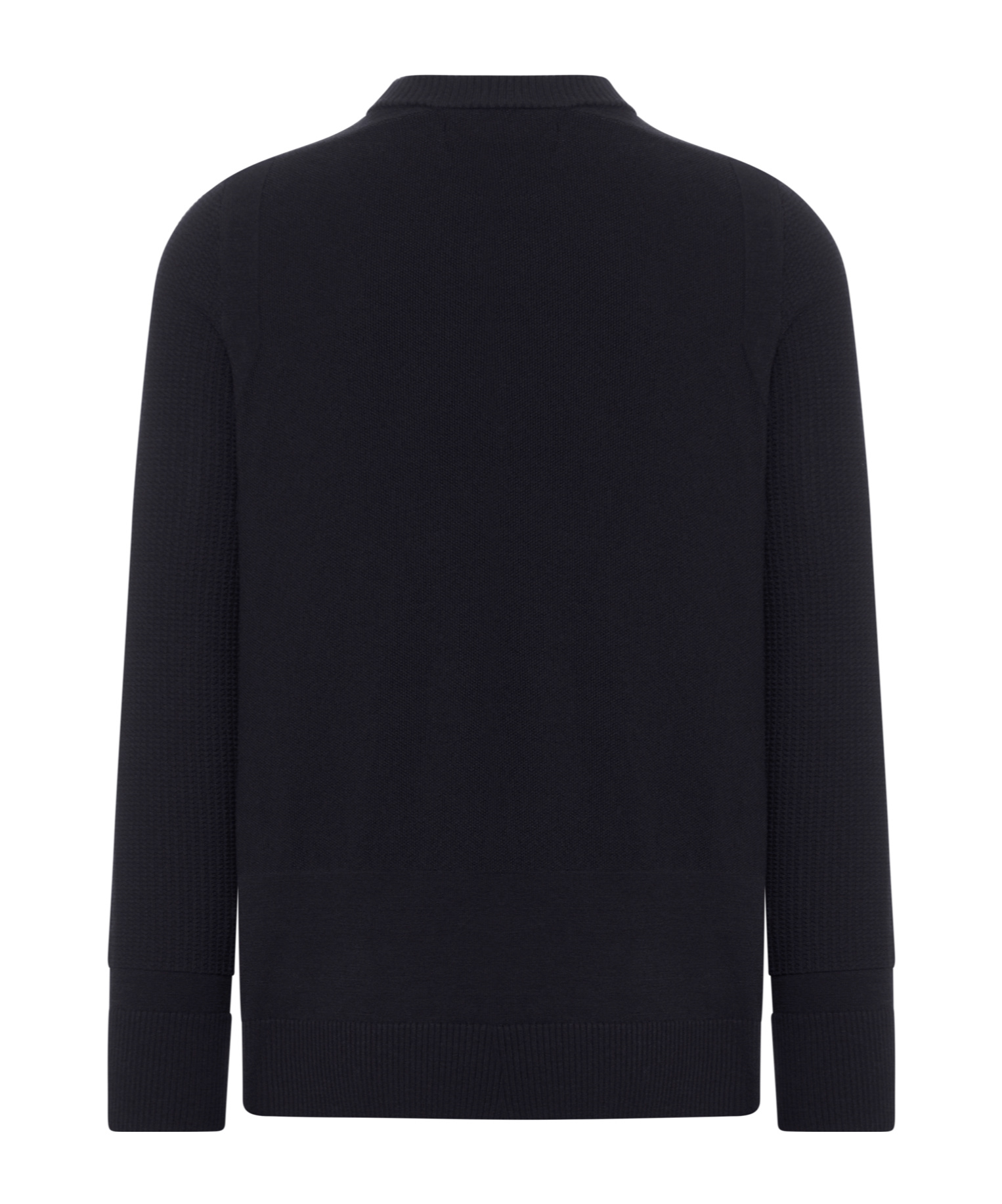 Stone Island Cotton Sweater In Black