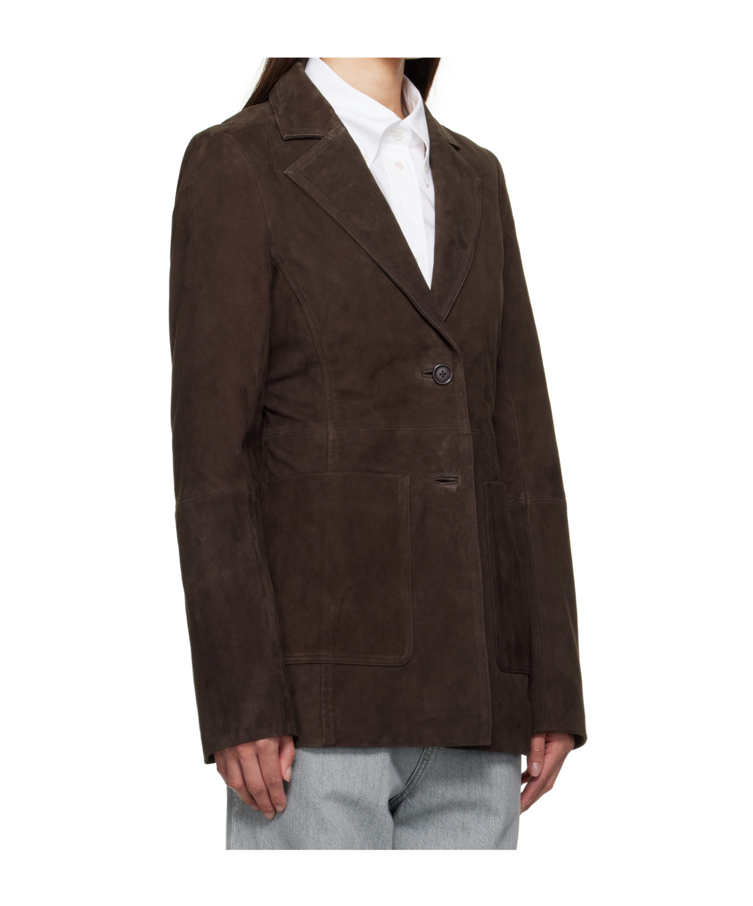 Rohe Button-down Blazer In Black