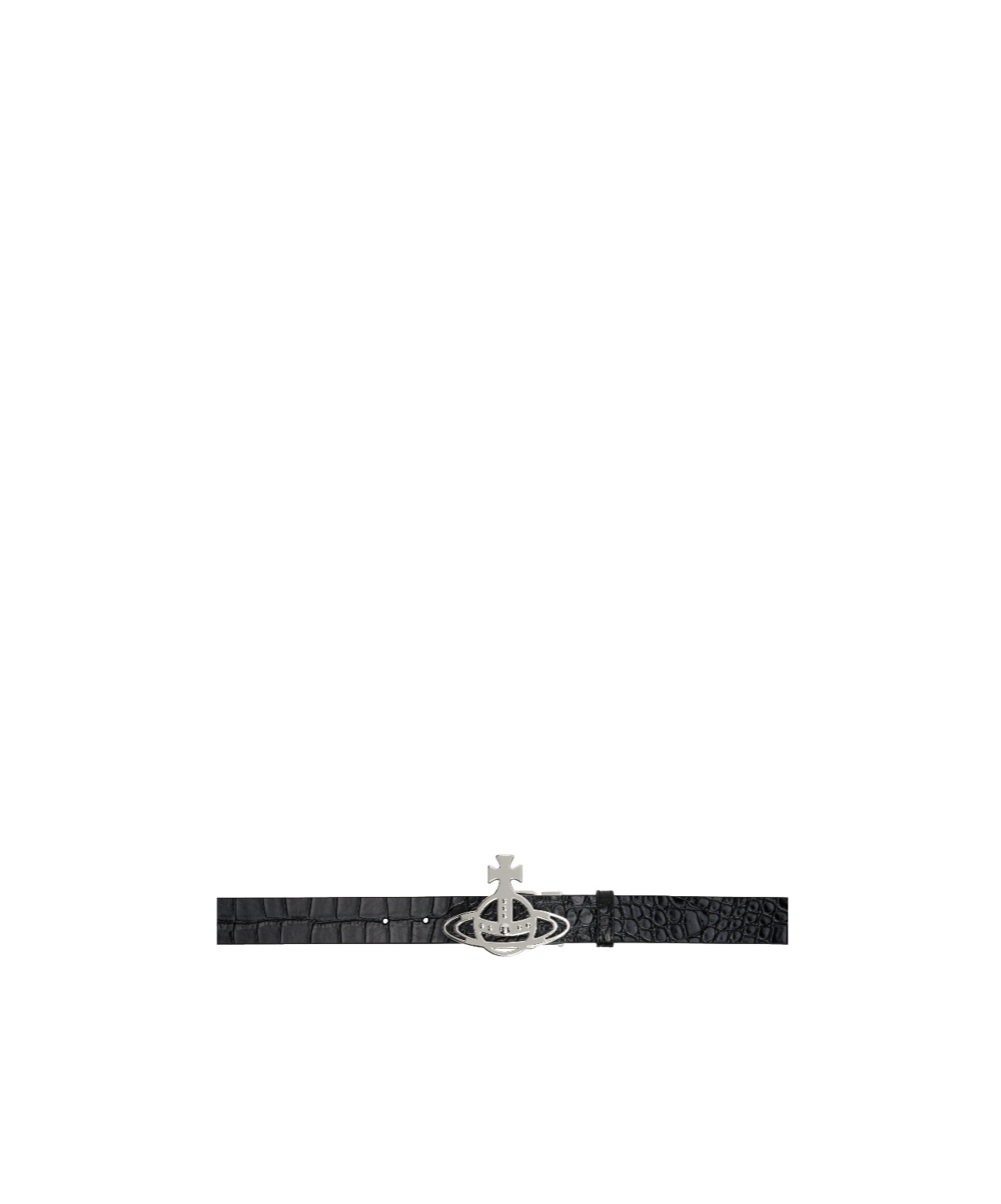 Vivienne Westwood Line Orb Belt In Black