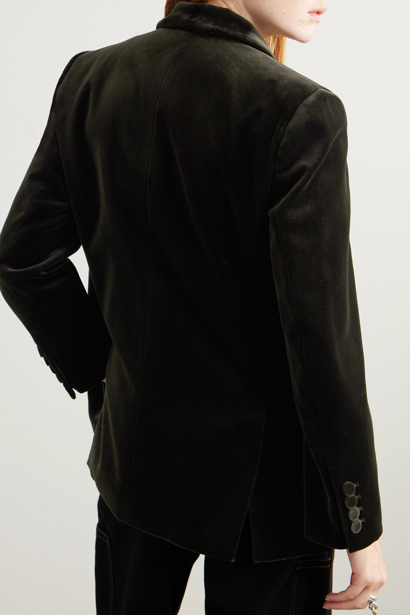 Blazé Milano Long Sleeved Suit Jacket In Black