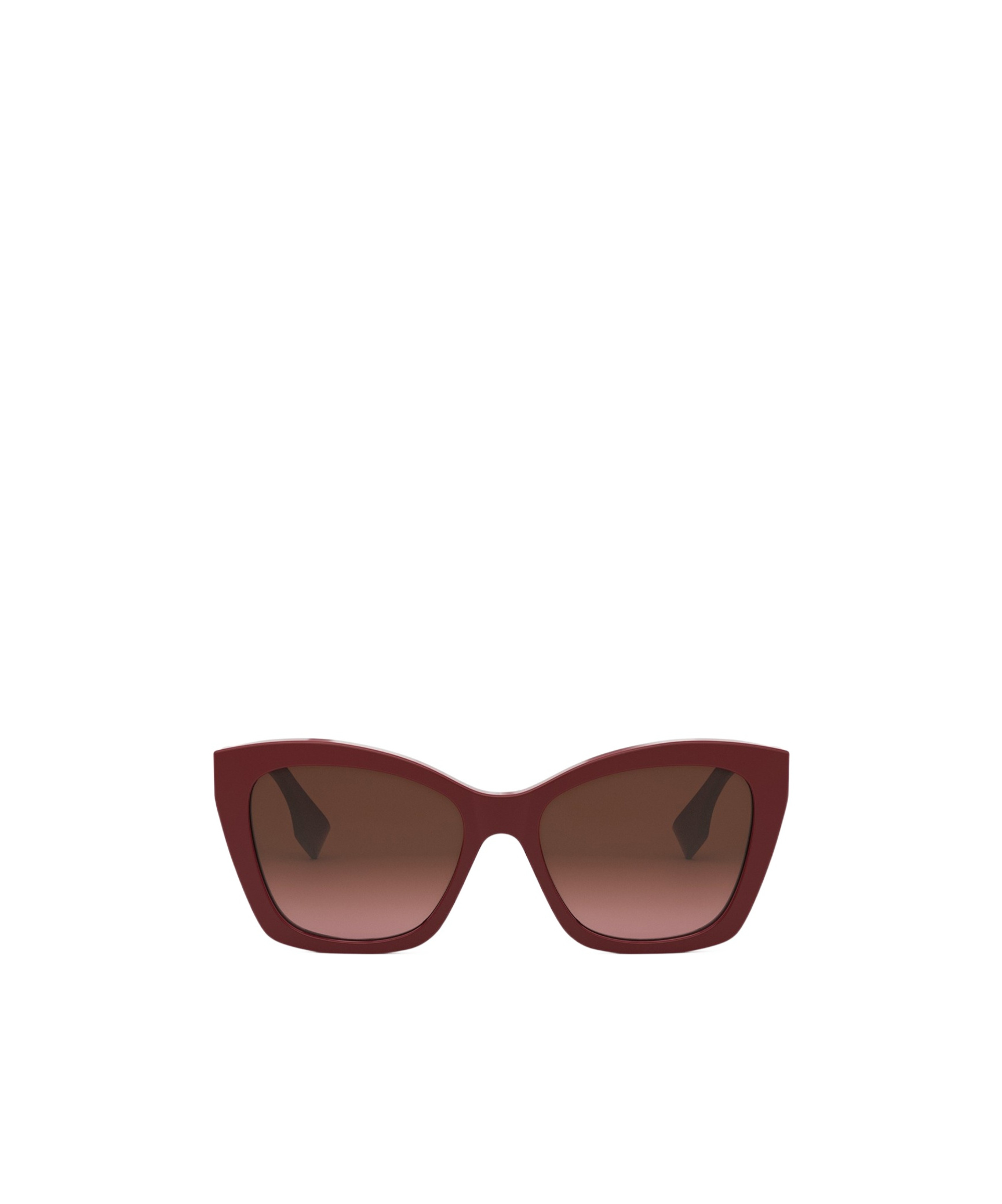 Fendi Eyewear Butterfly Frame Sunglasses In Red