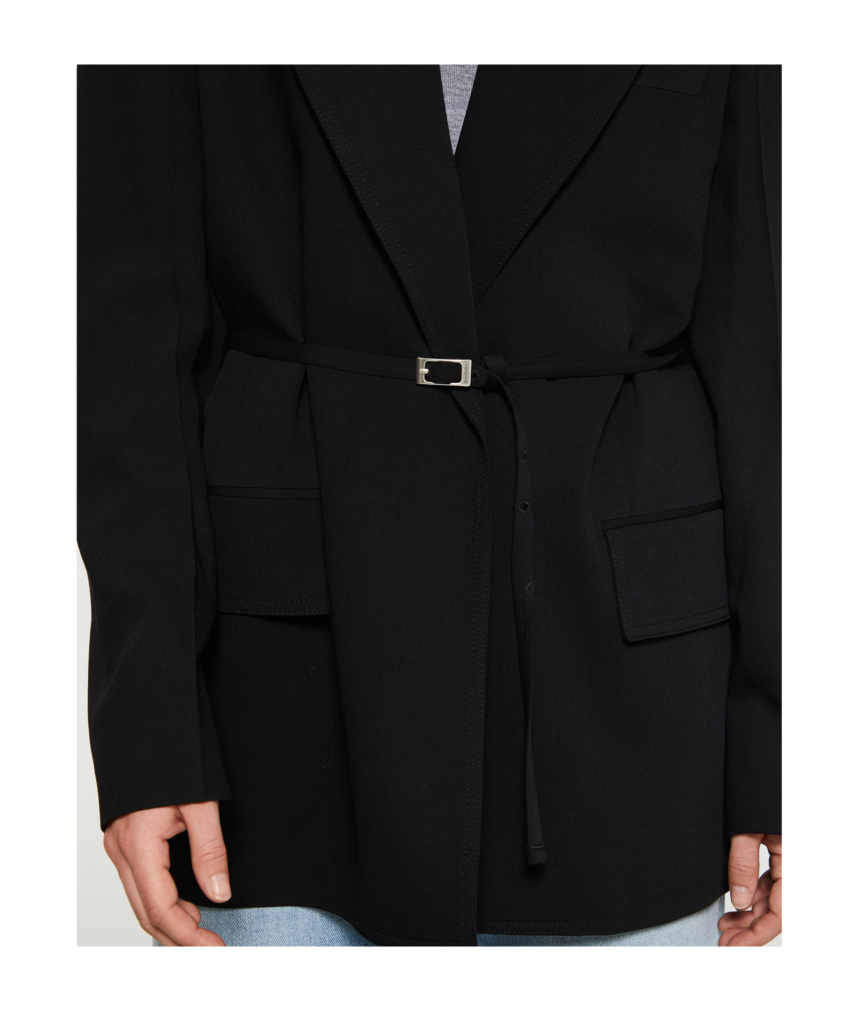 Acne Studios Jador Relaxed Fit Blazer In Black