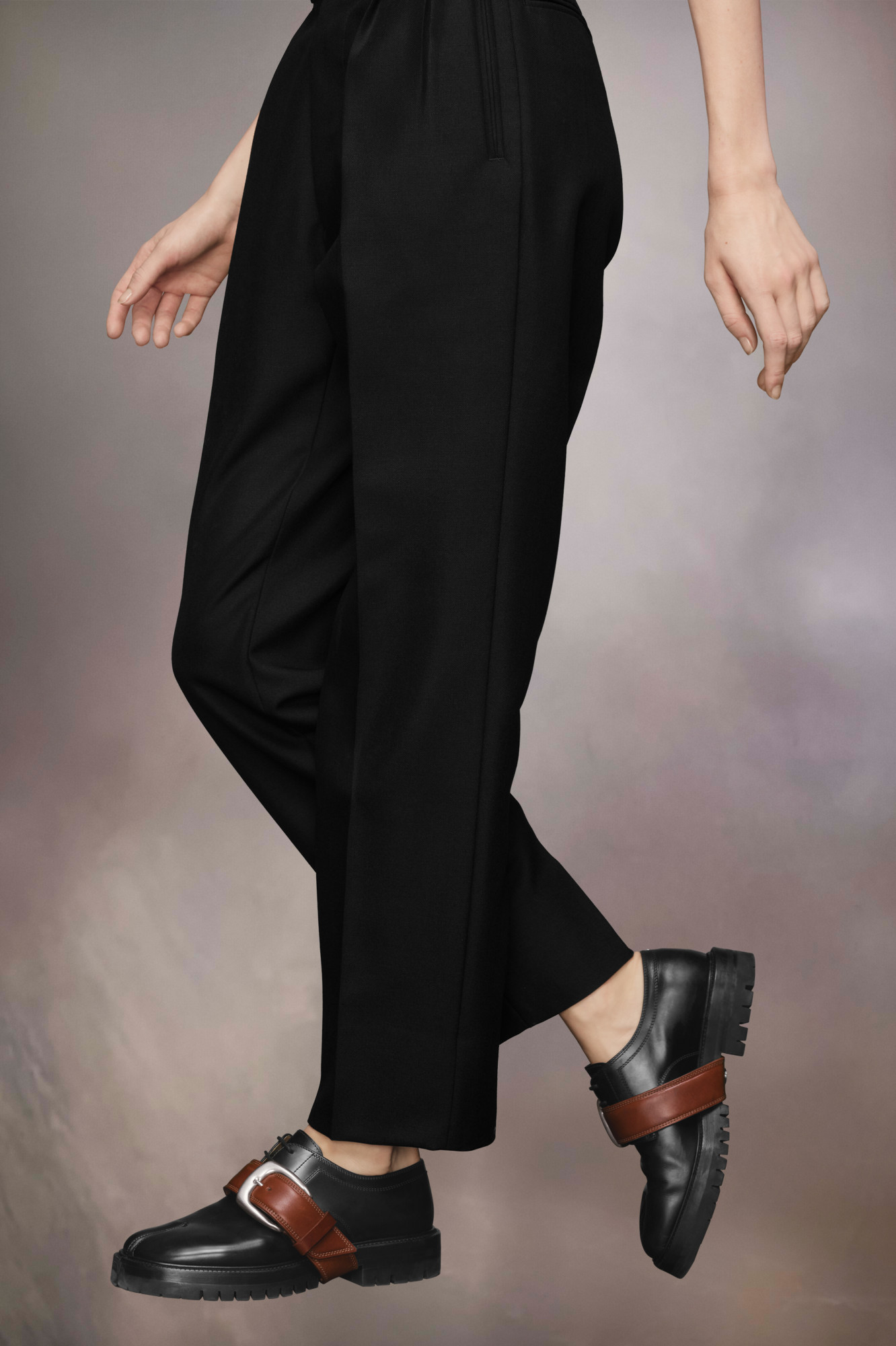 Maison Margiela Loafers In Black