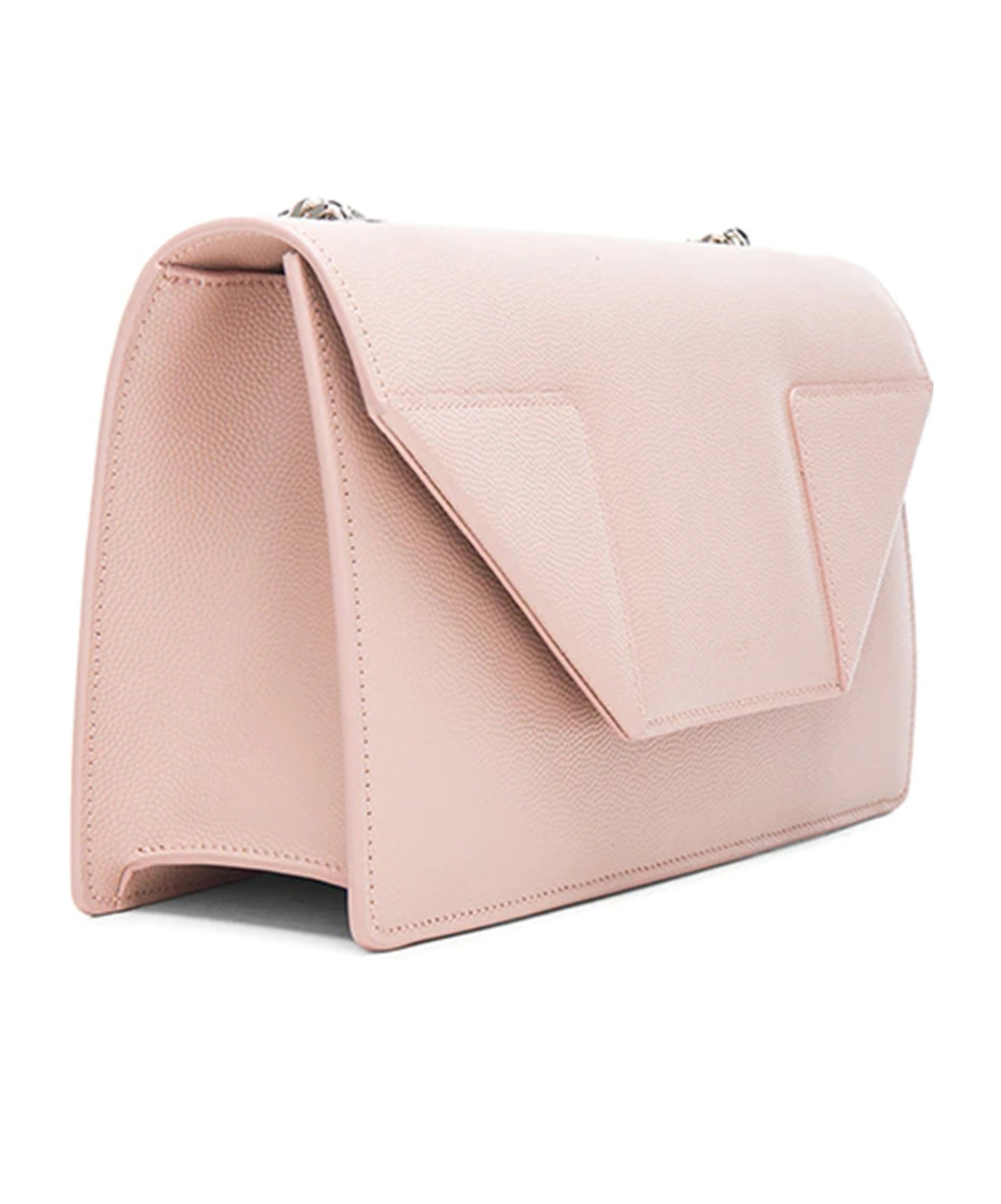 Shop Saint Laurent Flip Shoulder Bag In Pink