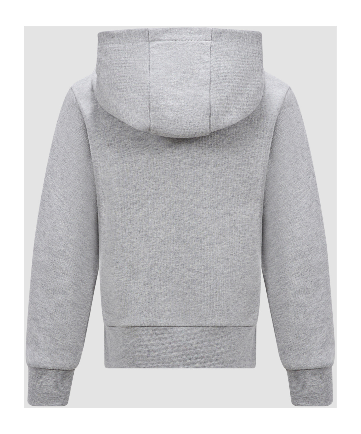 Moncler Logo Hoodie In Gray
