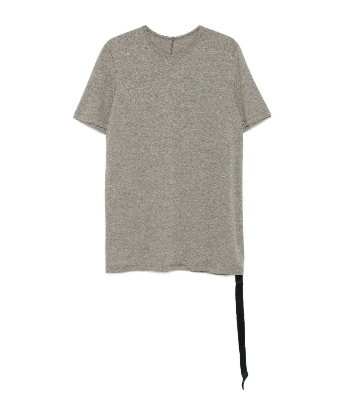 Rick Owens Drkshdw Side-tie Cotton T-shirt In Green