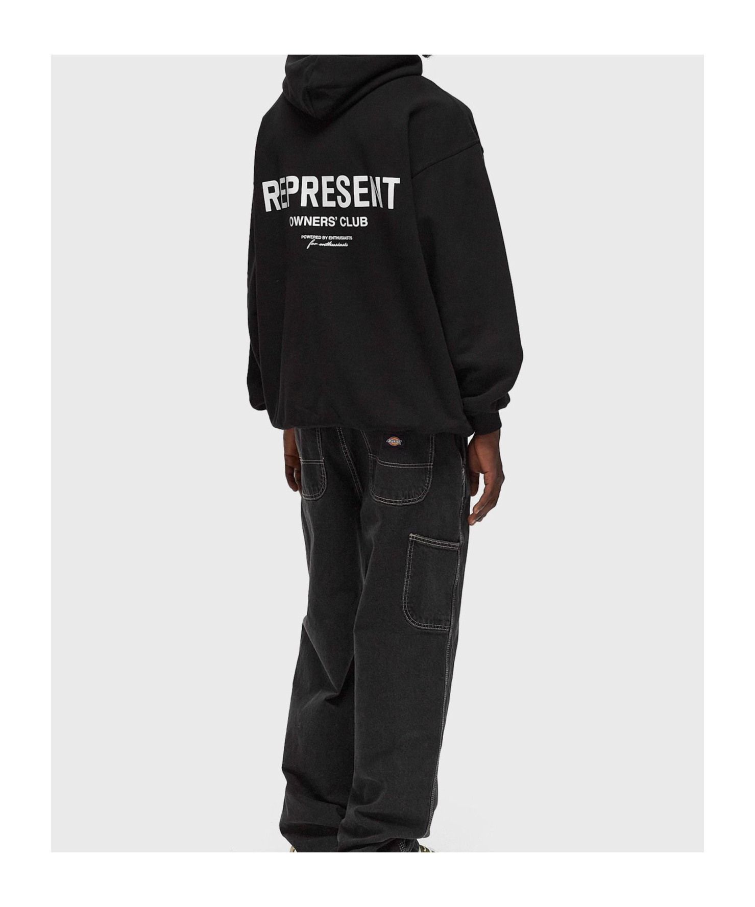 Represent Owners Club Hoodie In Black
