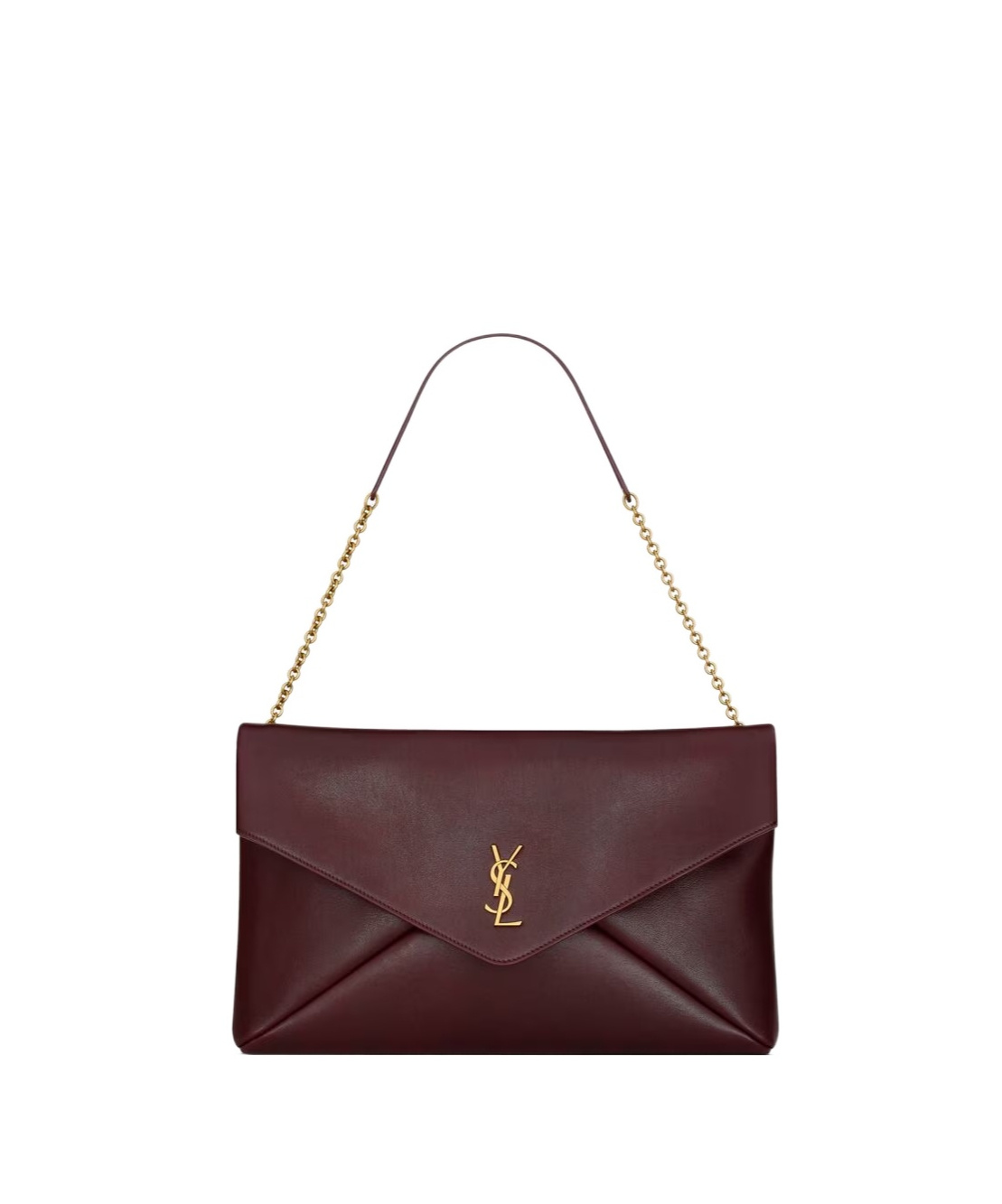 Saint Laurent Flap Shoulder Bag In Brown