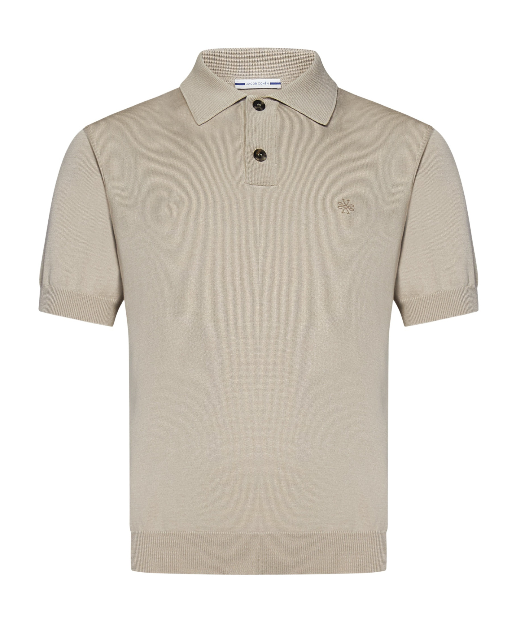 Jacob Cohen Logo Embroidered Polo Shirt