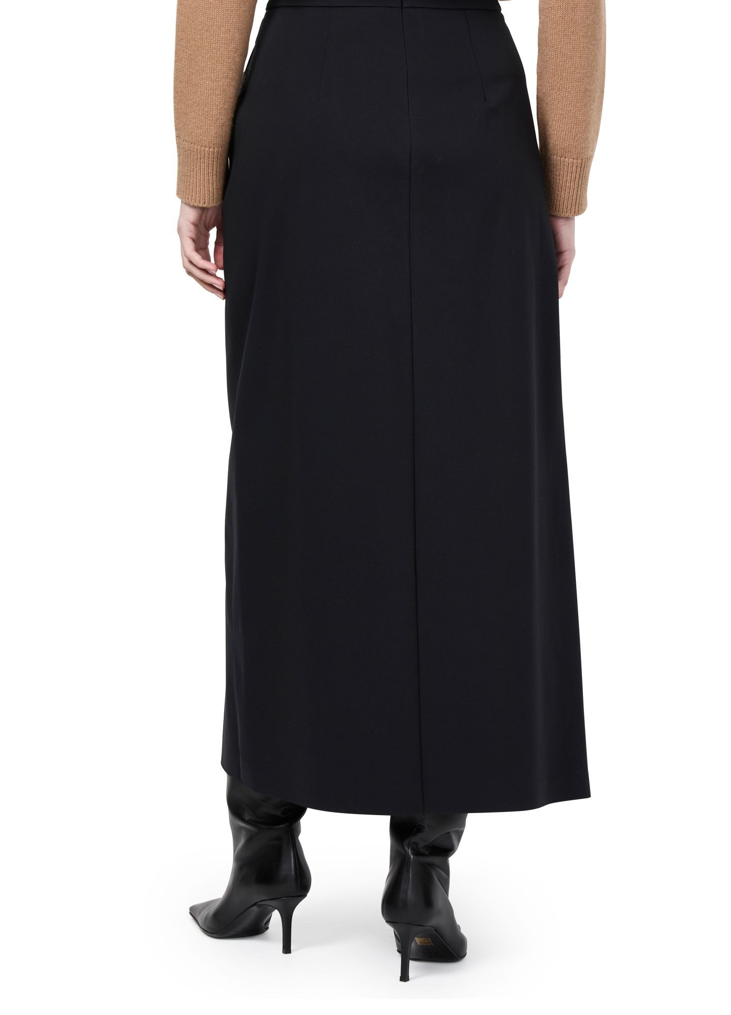 Shop Max Mara Juanita Skirt In Black