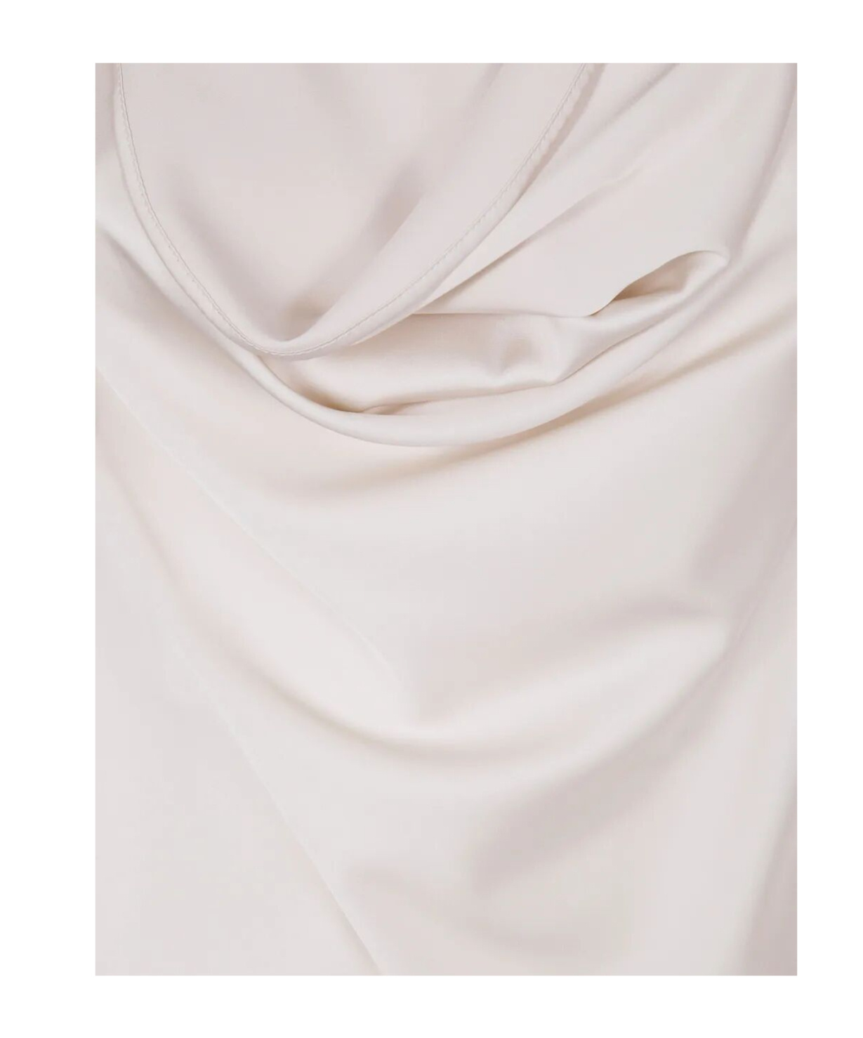 D Exterior D.exterior Draped Sleeveless Top In White