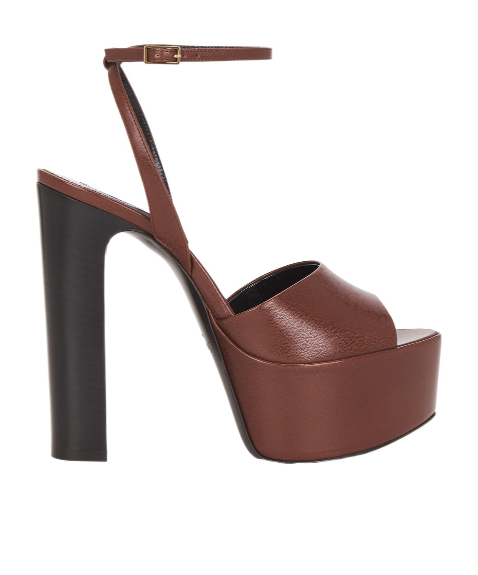 SAINT LAURENT 125MM JODIE SANDALS