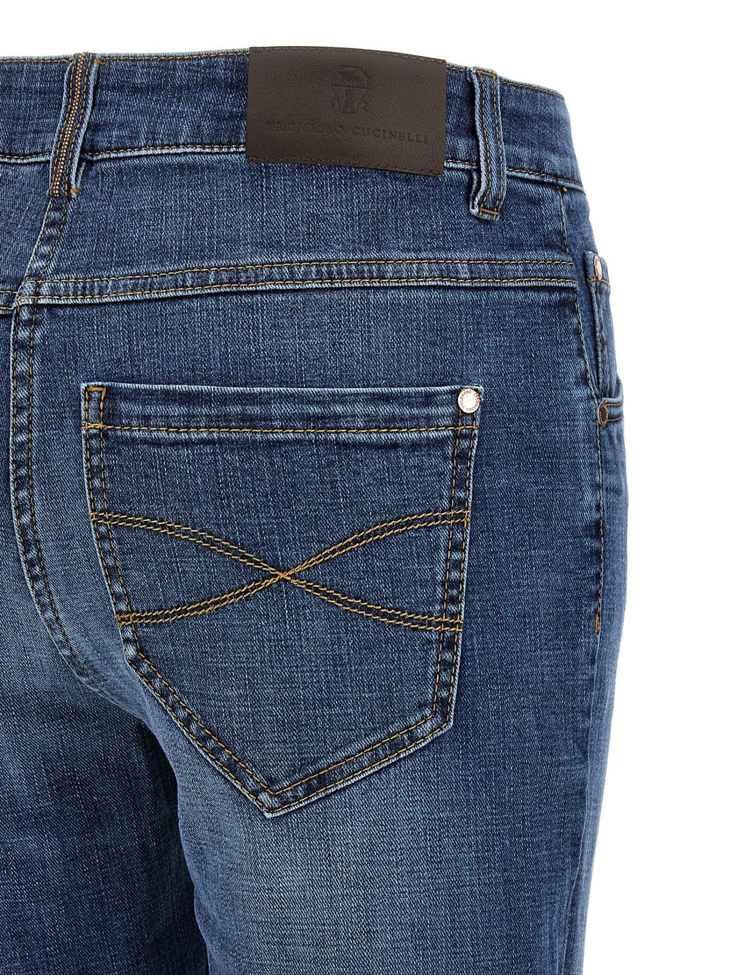Brunello Cucinelli Jeans With Belt Loops
