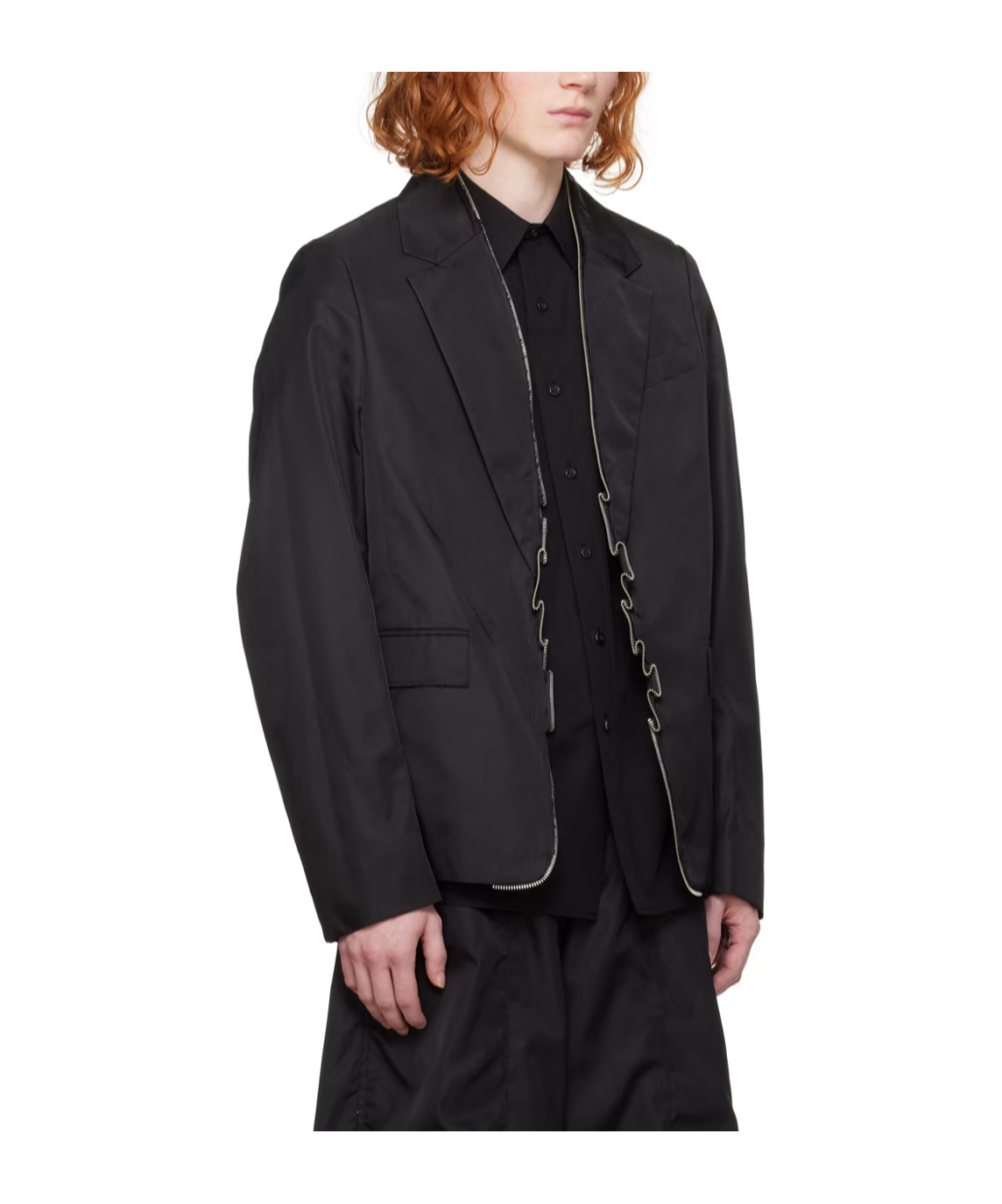 Ader Error Elva Suit Coat In Black