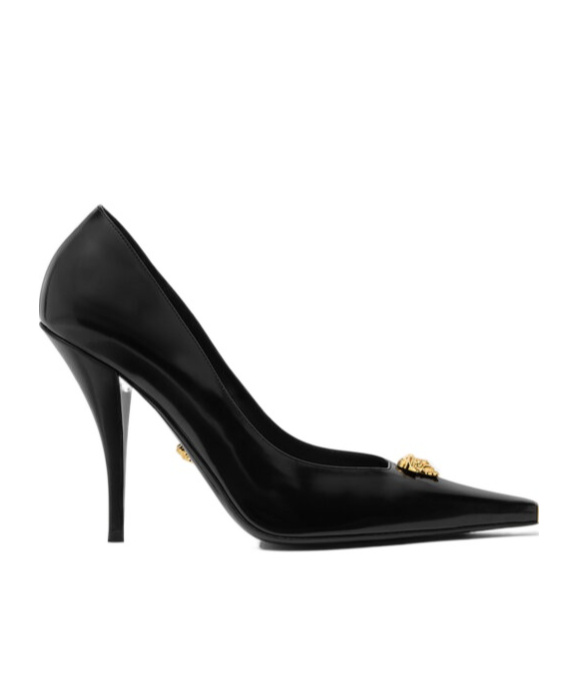 Versace La Medusa High Heels In Black