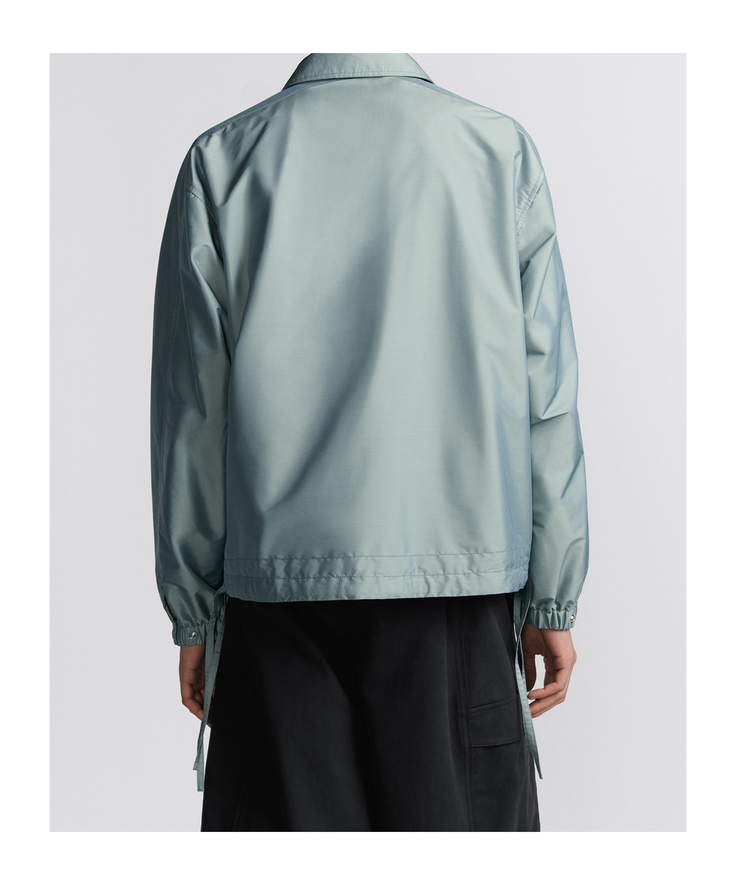 Dior Logo Casual Jacket In Gray