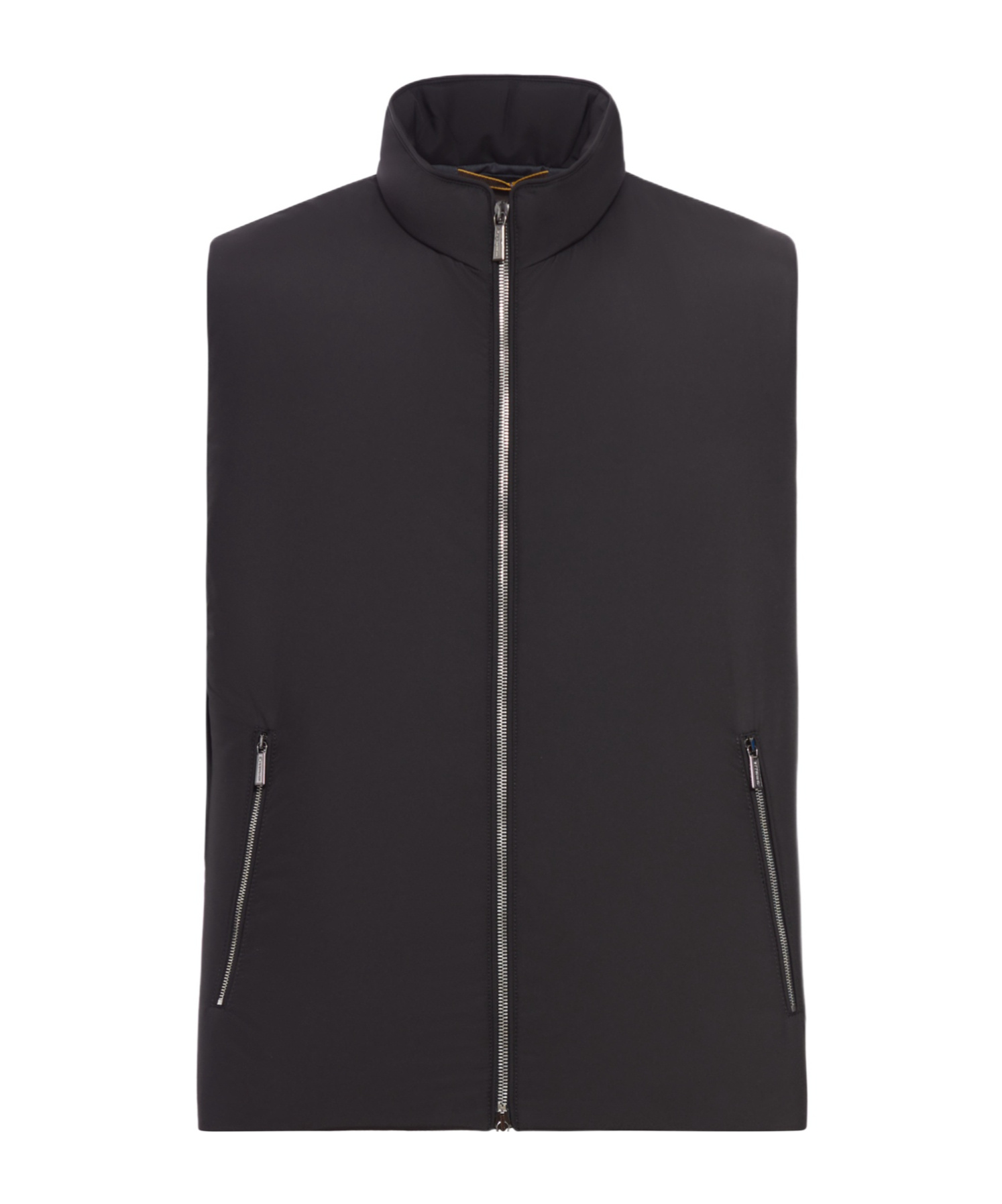 Moorer Uros-skt Smooth Vest In Brown