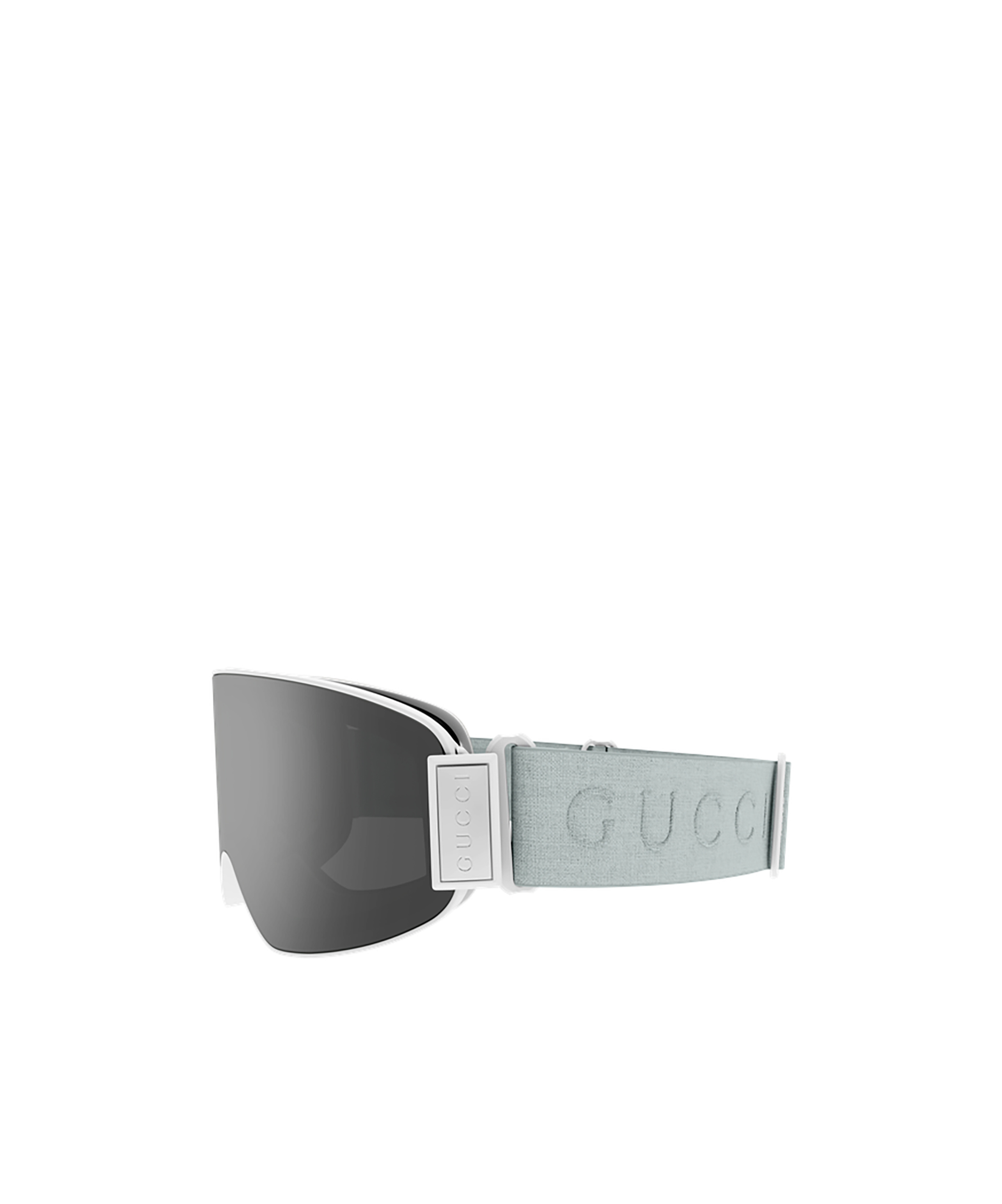 Gucci Geometric Frame Goggles In Gray