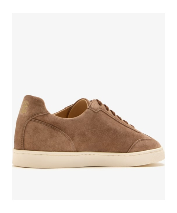 Brunello Cucinelli Round Head Low-cut Casual Shoes In Brown