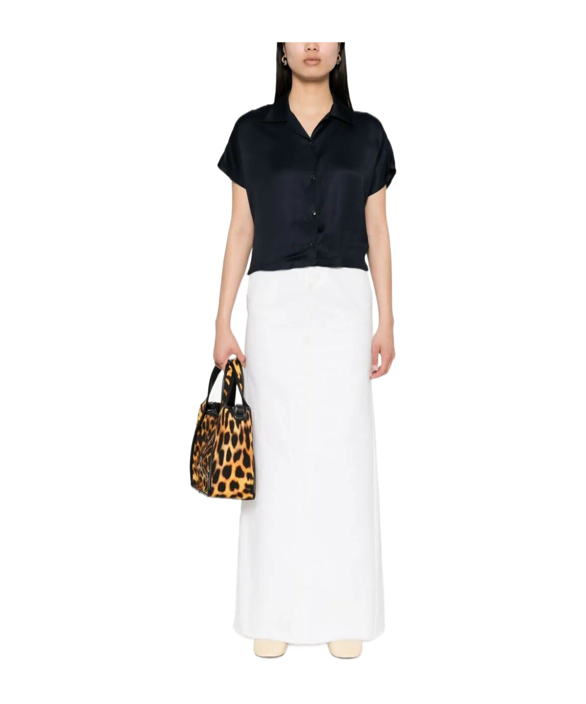 Apc Miley Short-sleeve Shirt In Black