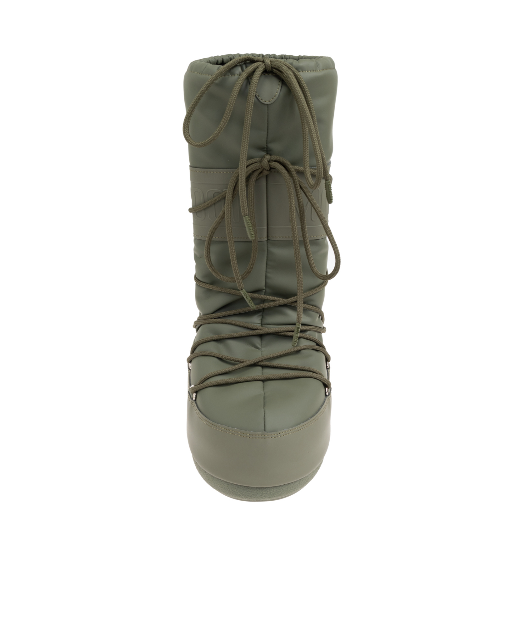 Moon Boot Lacing Snow Boots In Green