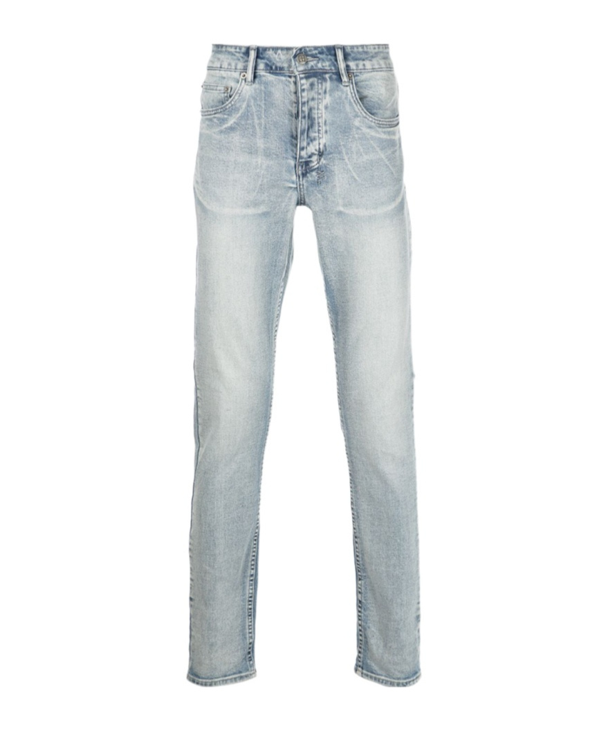 Shop Ksubi Straight Jeans In Gray