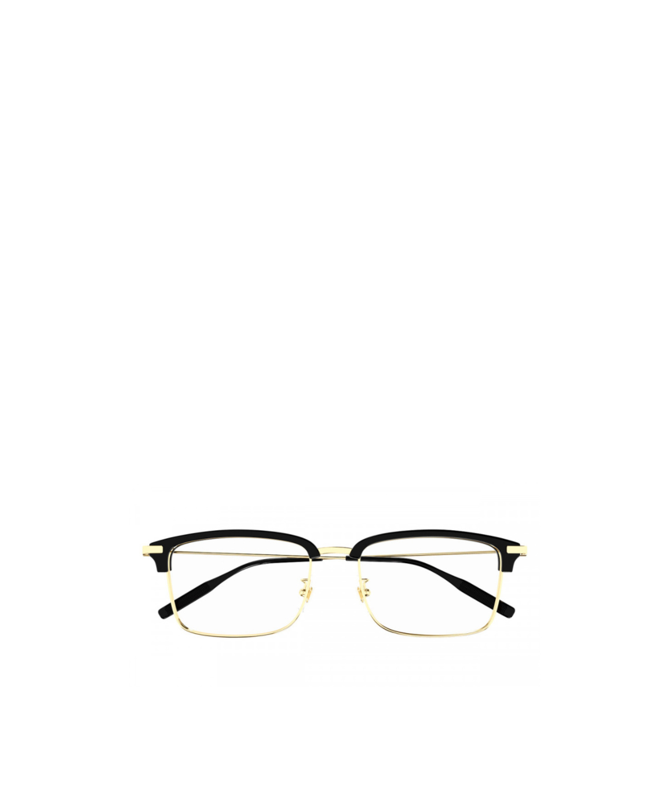 Montblanc Eyewear Square Frame Glasses In Gold