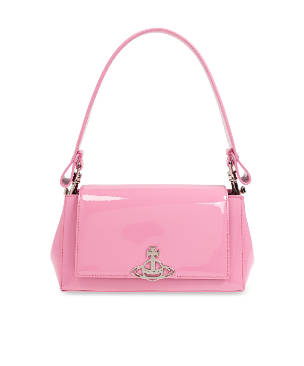 Vivienne Westwood Medium Hazel Shoulder Bag In Pink