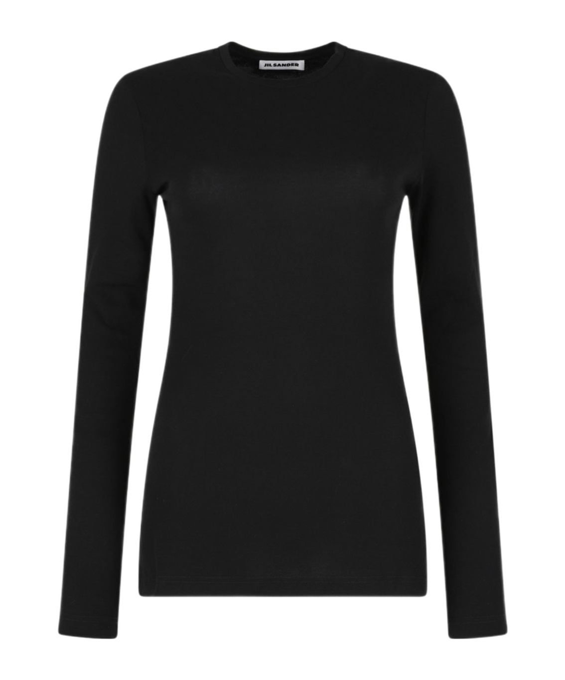 Shop Jil Sander Boiled Wool Sweater In Black