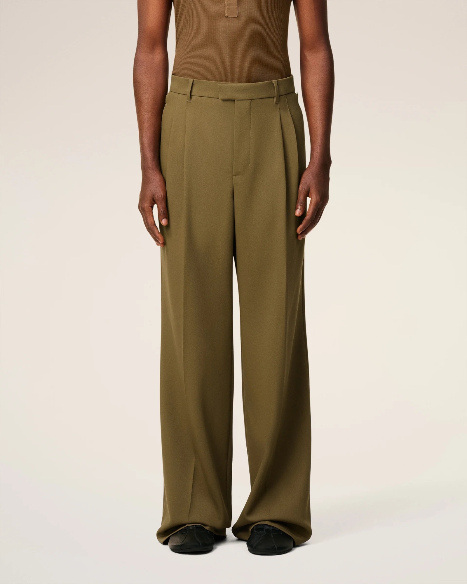 Ami Alexandre Mattiussi Belt Loops Slacks