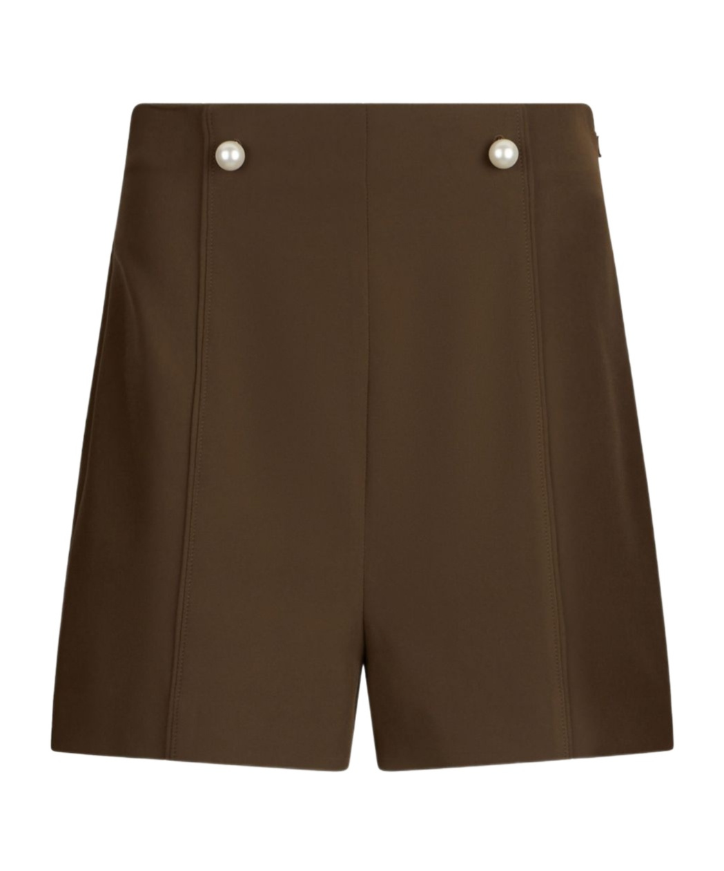Liu •jo Beaded Shorts In Brown