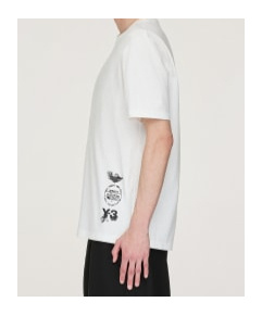 Y-3 Adidas Short Sleeve T-shirt In White