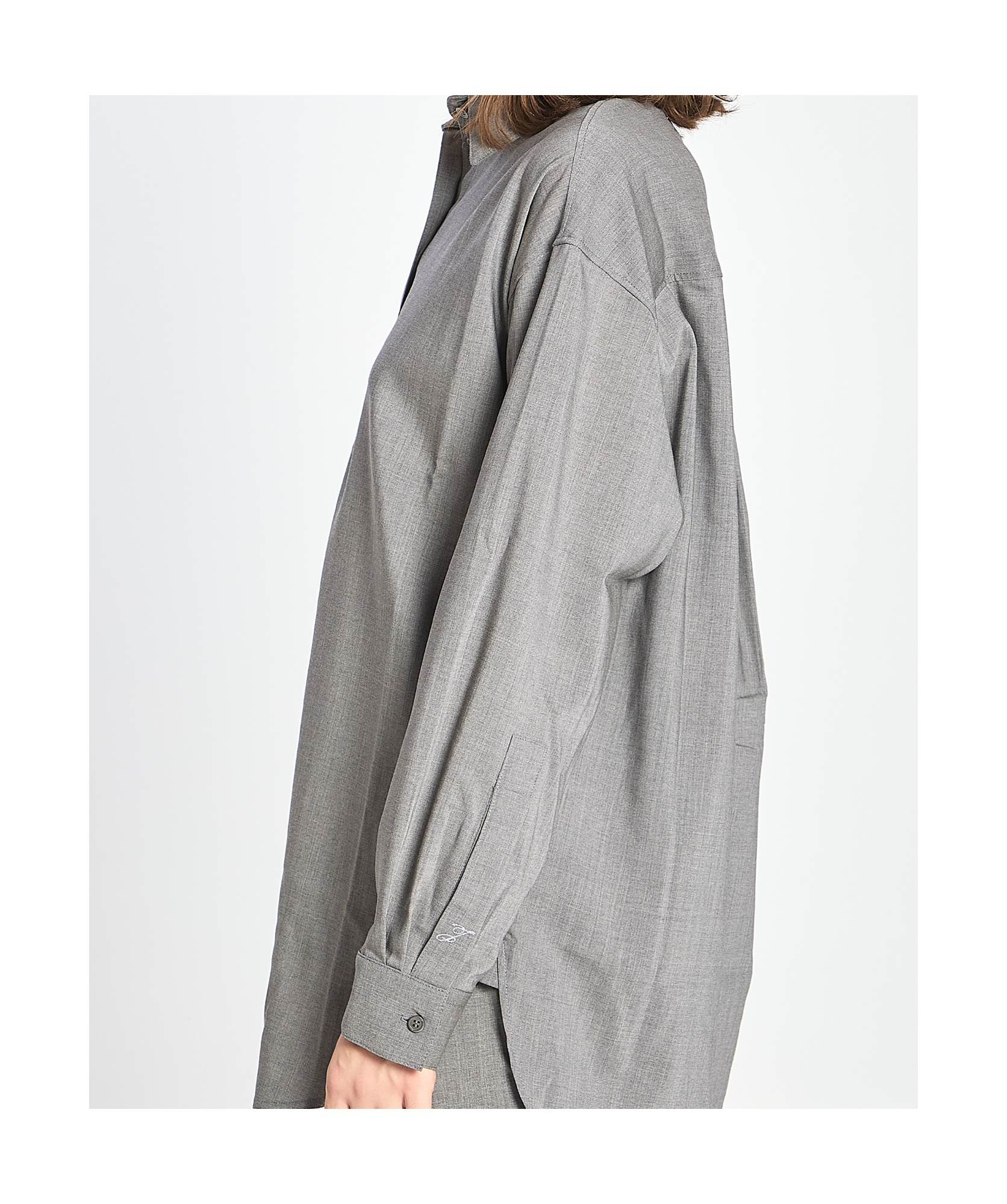 Jacquemus Le Chemise D Hommen Shirt In Gray