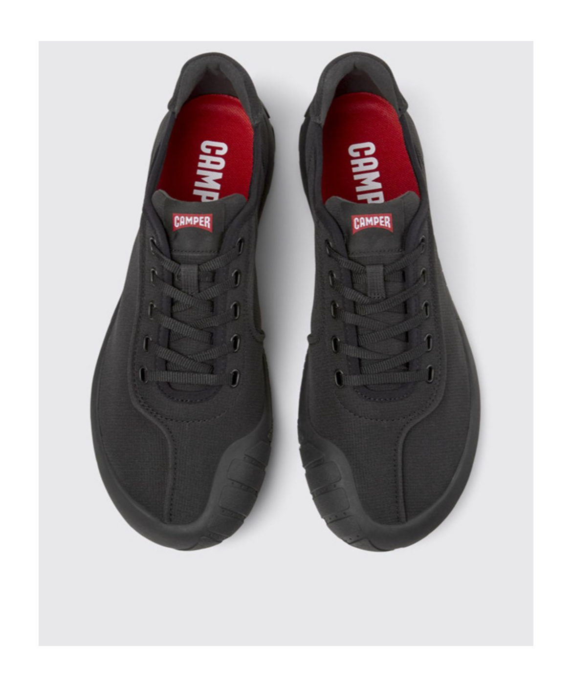 Camper Path Recycled Lace-up Sneakers In Black