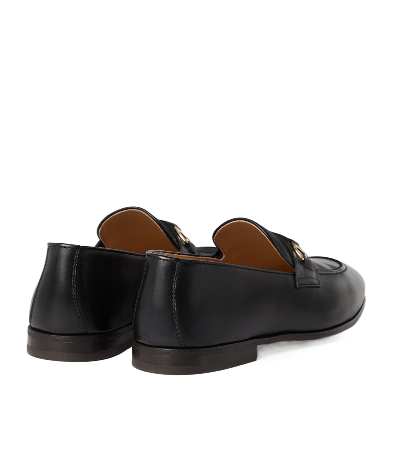 Brunello Cucinelli Round Head Loafer Shoes In Black