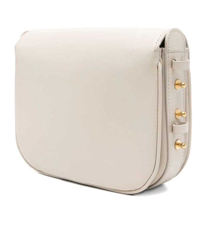 Soeur Flap Shoulder Bag In Sand