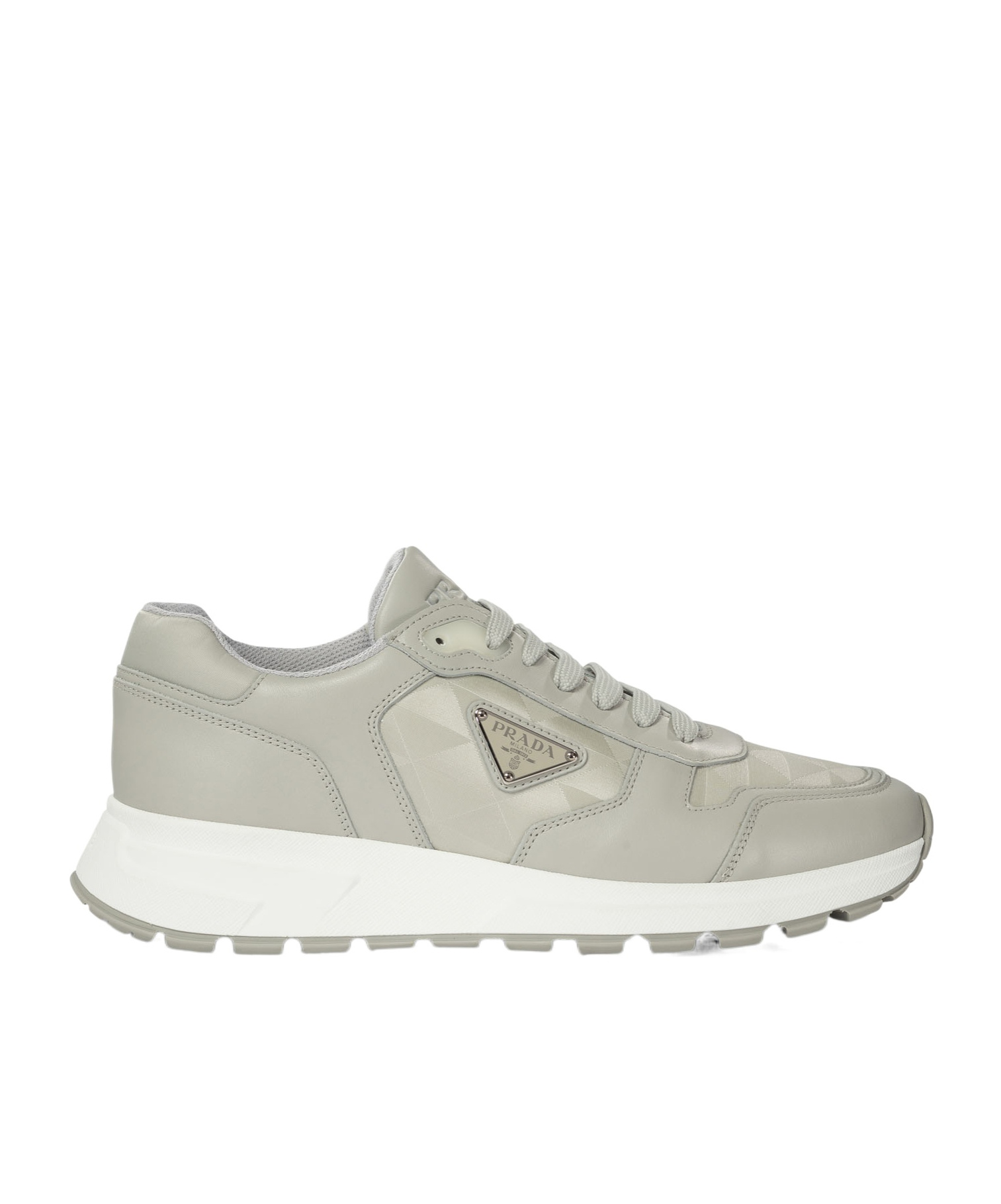 Prada Prax 01 Re-nylon Sneakers In Gray