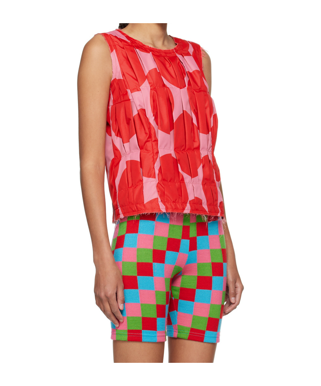 Comme Des Garçons Round Neck Sleeveless Vest